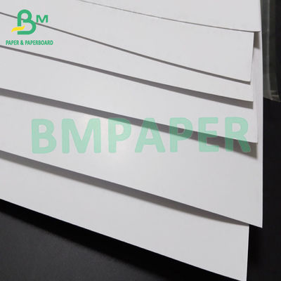 White Double Sided Coated Paper For Advertisement Printing And Product Brochure