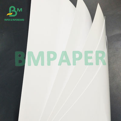 White Double Sided Coated Paper For Advertisement Printing And Product Brochure
