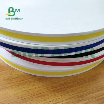 60gsm 120gsm Recycled Yellow Bule Color MG Kraft Paper For Straw Making
