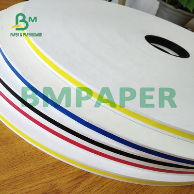 60gsm 120gsm Recycled Yellow Bule Color MG Kraft Paper For Straw Making