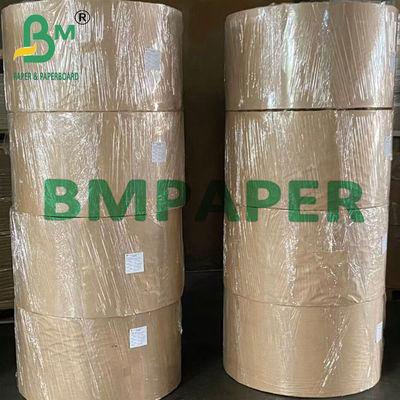 60gsm 120gsm Recycled Yellow Bule Color MG Kraft Paper For Straw Making