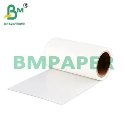 White Release Liner Silicone Coated Glassine Paper For Self-adhesive Stickers