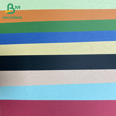 110gsm Binding Cover Paper Two sides Leather Texture A1 A2 A3 A4 A5 Embossed Color