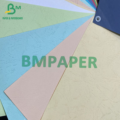 110gsm Binding Cover Paper Two sides Leather Texture A1 A2 A3 A4 A5 Embossed Color