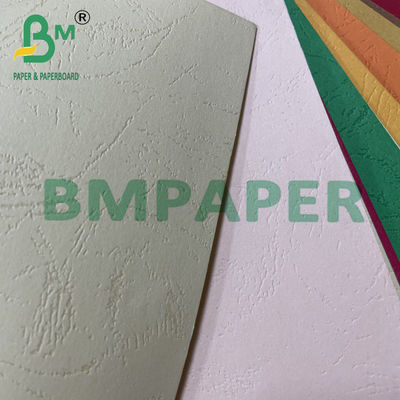 160g 180g Thick Colour Bristol Embossed Leather Grain Cover Cardboard Paper