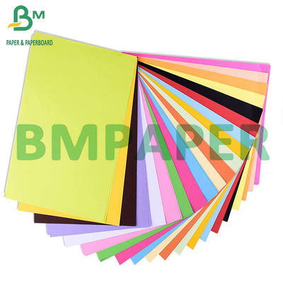 80g A4 Coloured Offset Paper Colourful Printer Craft Sheets Paper For Origami