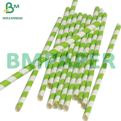 24g 28g Biodegradable Colorful Paper Drinking Straw Packaging Kraft Paper Roll