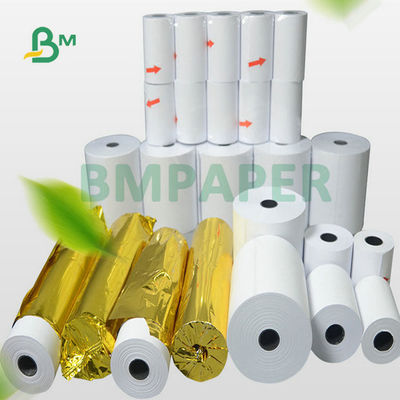 48gr 50gr 80X80MT 50X50MT ATM POS Bank Cash Register Thermal Paper Roll