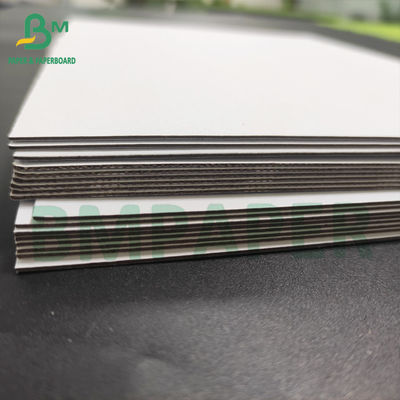Double Side White Hard Stiffness Solid Cardboard 1mm 1.2mm 1.5mm Book Binding Board