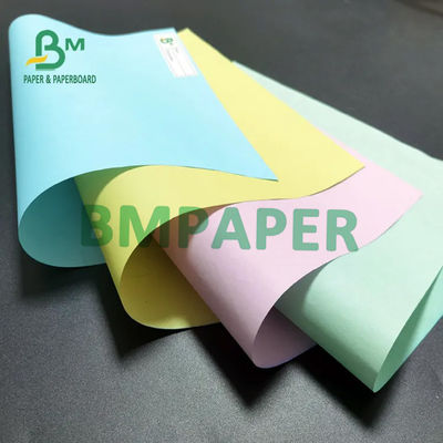 Carbonless NCR Paper 55GSM 60GSM Carbon Front Back 55GSM 60GSM 66x100cm Ream 500 Sheets