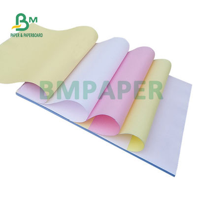50gsm CF CFB CB Carbonless Computer NCR Copy Paper For Invoice Bill 64 x 90cm