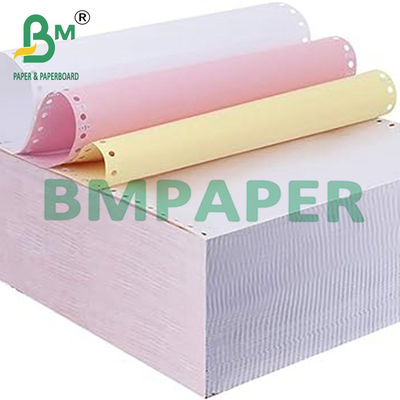 Carbonless Continuous Forms Computer Paper With White Pink Yellow