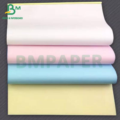 FDA Carbonless Copy Paper 55gsm CB CF CFB Multi Colors Available Receipt Books Paper