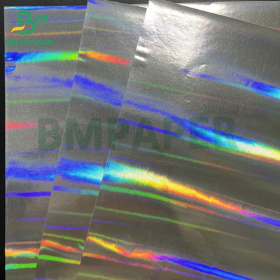 Smooth 80gsm Wet Strength Silver Golden Aluminum Metallized Paper