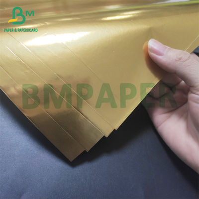 65gsm Silver And Golden Metallized Wet Strength Paper For Beer Labels