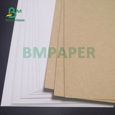 300gsm Brown White CKB Board For Frozen Food Package Good Stiffness 74 x 106cm
