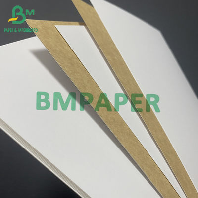 200gr White Board Kraft Back Aseptic For Liquid Packing frzen chilled Beverage Packing Paper Width 1080 Mm