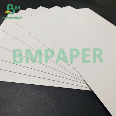 Non Fluorescent White Food Grade One Sided Coated Food Card For Solid Food Packaging Box