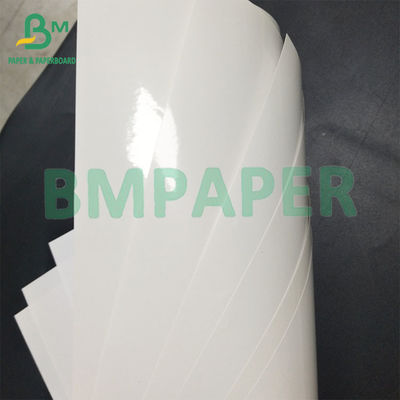 Strong Moisture Resistance And High Stretch Wet Strength Paper Waterproof Bleached Beer Bottle Labels Paper 70g 80g 90g