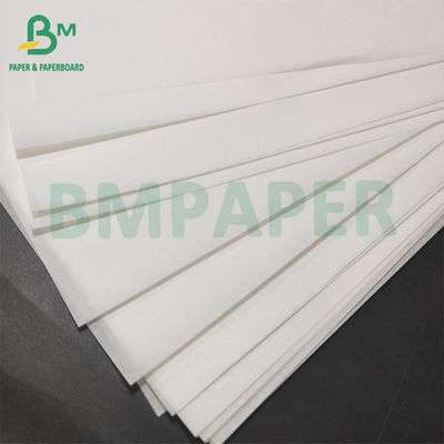 50 Gram 60 Gram Natural White Greaseproof Paper For Oil Food Stuff