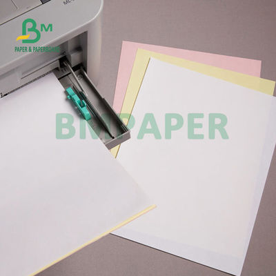 55gsm Multi Colors Carbonless Copy Paper For Courier Waybill Clear Image
