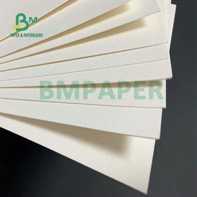 0.4mm 0.6mm 0.9mm White Uncoated Absorbent Paperboard For Making Hotel Coaster