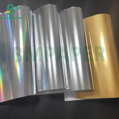 Wet Strength White &amp; Metallized Paper For Beer Bottle Label Printing