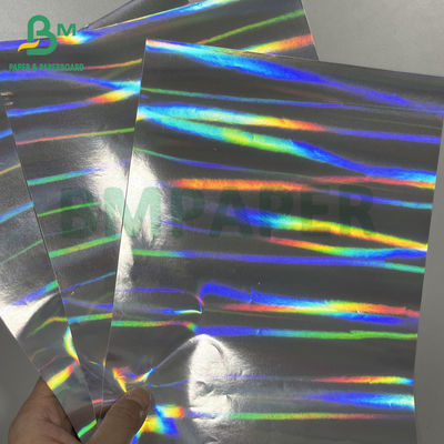 Virgin Pulp 70g Silver High Wet Strength Vacuum Metallized Paper