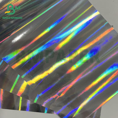 Virgin Pulp 70g Silver High Wet Strength Vacuum Metallized Paper