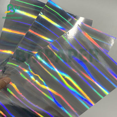 Virgin Pulp 70g Silver High Wet Strength Vacuum Metallized Paper