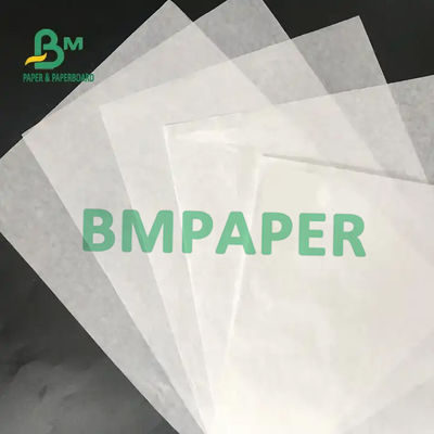 White Kraft Paper One Side Gloss Food Grade Mg Kraft Wrapping Paper 30g 35g 40g 45g 50g