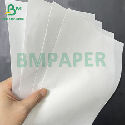Excellent Processability 60gsm White Greaseproof Paper For Food Snack Packaging