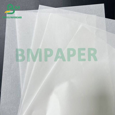Excellent Processability 60gsm White Greaseproof Paper For Food Snack Packaging