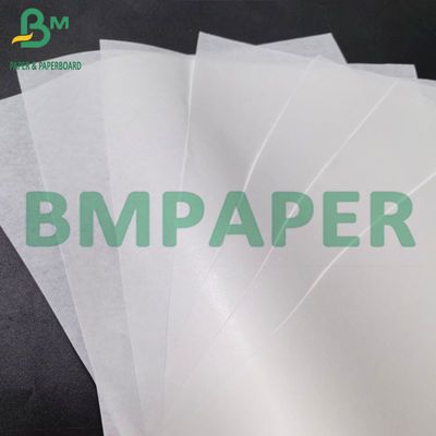 45g White Greaseproof Food Grade Waxed Wrapping Paper Burger Packing Paper