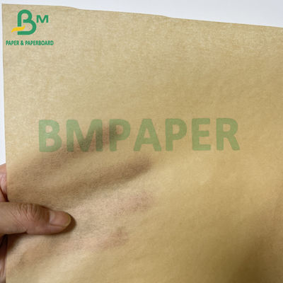 35gsm 40gsm Brown Oil And Grease Resistant Food Wrapping Kraft Paper