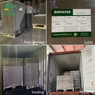 2mm Chip Board Grey Solid Cardboard Sheet Pallet 660 X 965mm 930 X 1300mm