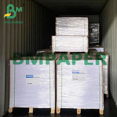 15&quot; x 1000' White Polyboard 1 Side PE Coated Paper For Frozen Food 275g