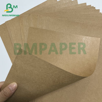Fast Food Packing Brown Kraft 270gsm Greaseproof  PE Coated Paper