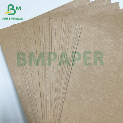 Fast Food Packing Brown Kraft 270gsm Greaseproof  PE Coated Paper