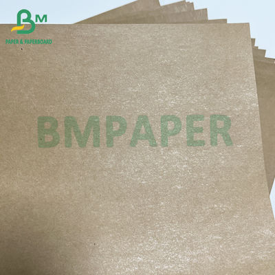 Fast Food Packing Brown Kraft 270gsm Greaseproof  PE Coated Paper