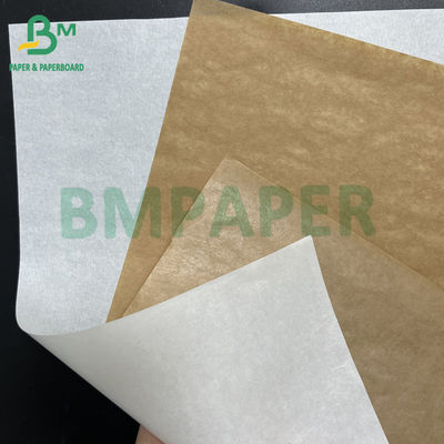 40 gsm + 10 gsm PE  White Unbleached Brown Sugar Packing Paper Butcher Paper Roll