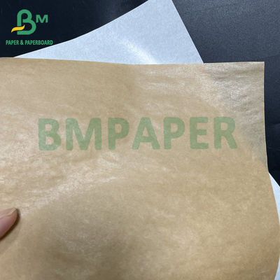 40 gsm + 10 gsm PE  White Unbleached Brown Sugar Packing Paper Butcher Paper Roll