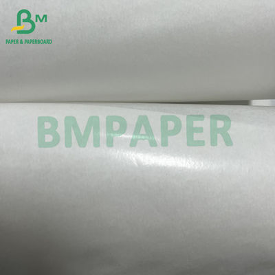 45 gsm + 10 gsm One Side Glossy PE Coated White Burger Wrapping Paper Butcher Paper