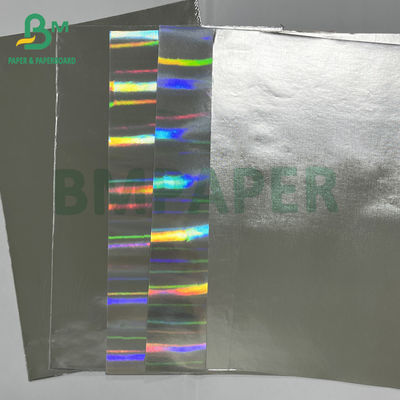 Good Printability 60gsm Silver Metailzed High Wet Strength Paper