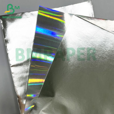 Label Printing Excellent Wet Strength Silver Coated Metailzed Paper