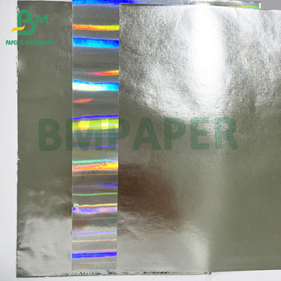 Label Printing Excellent Wet Strength Silver Coated Metailzed Paper