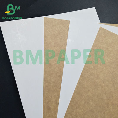 Virgin Wood Pulp Food Grade White Top Coated Kraft Board For Refrigerated Cold Drinks
