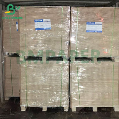 300gsm Good Printing Stability One Side Coated Kraft Board For Food Packing