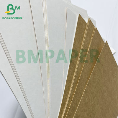 300gsm Good Printing Stability One Side Coated Kraft Board For Food Packing