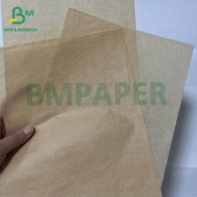 Food Bag Paper 32gsm 40gsm Excellent Oil Protection Kraft Paper